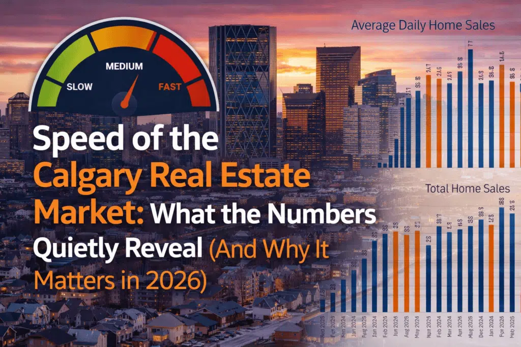 Speed of Home Sales in Calgary